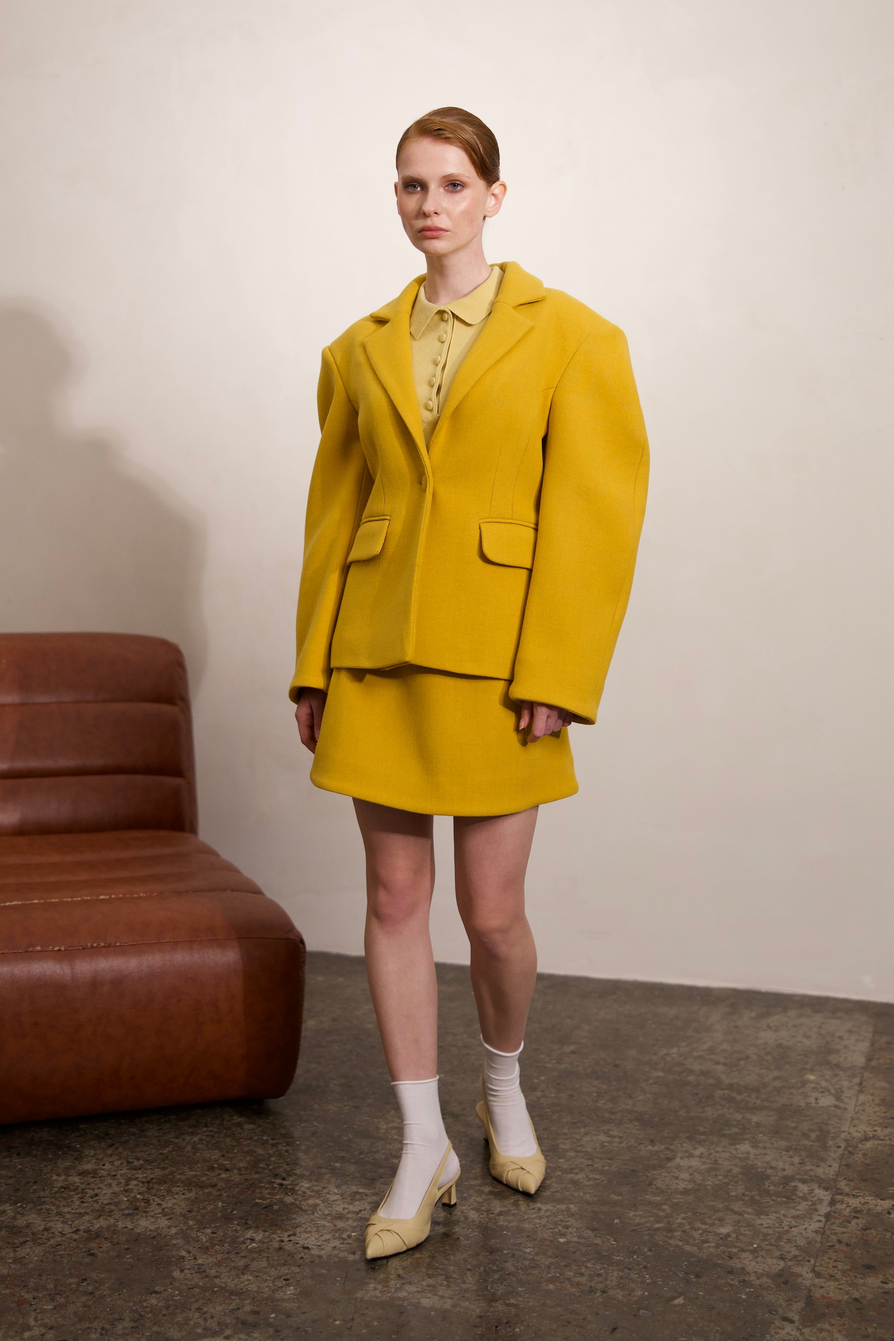 WOOL SKIRT WITH IMPECCABLE TAILORING