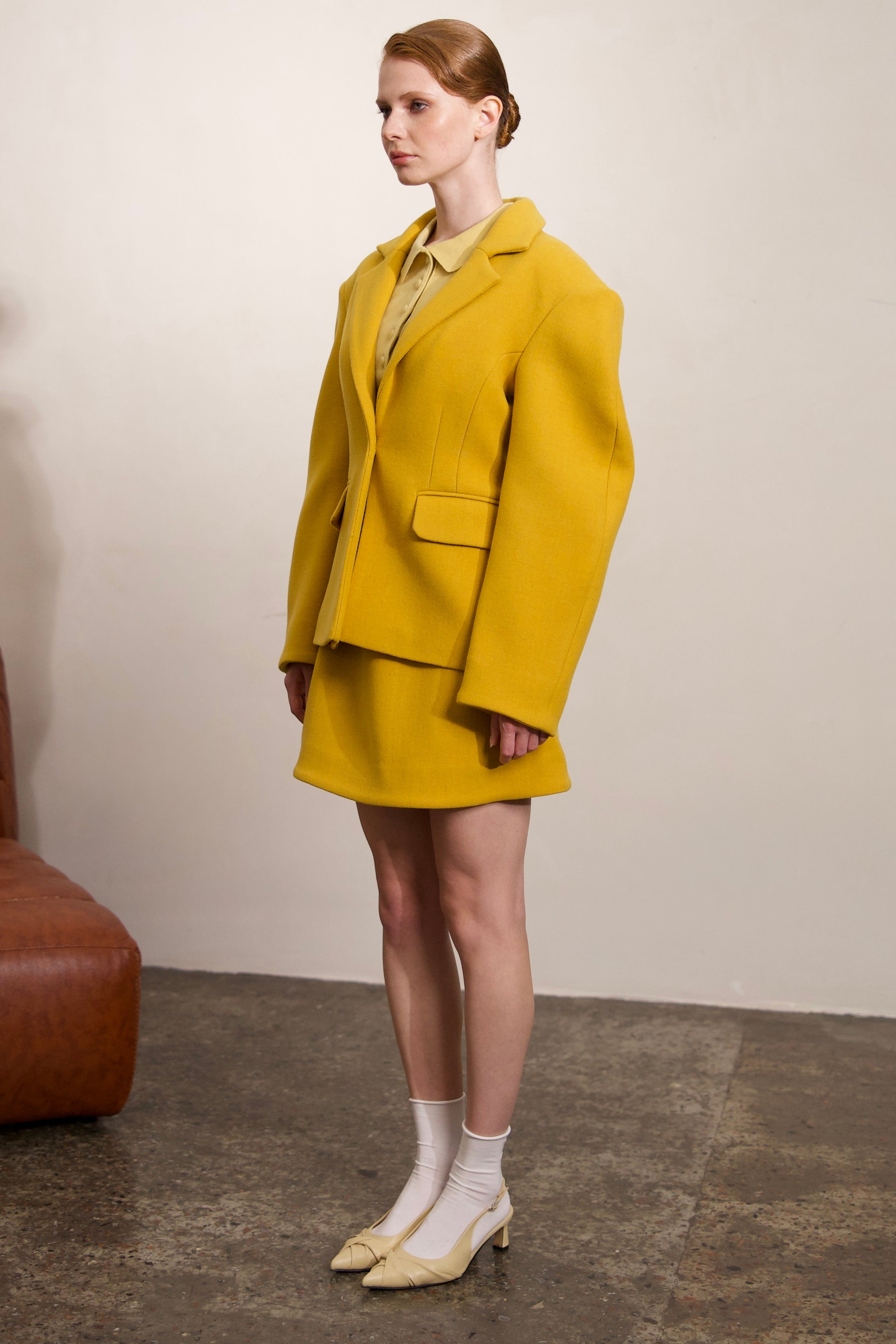 WOOL SKIRT WITH IMPECCABLE TAILORING