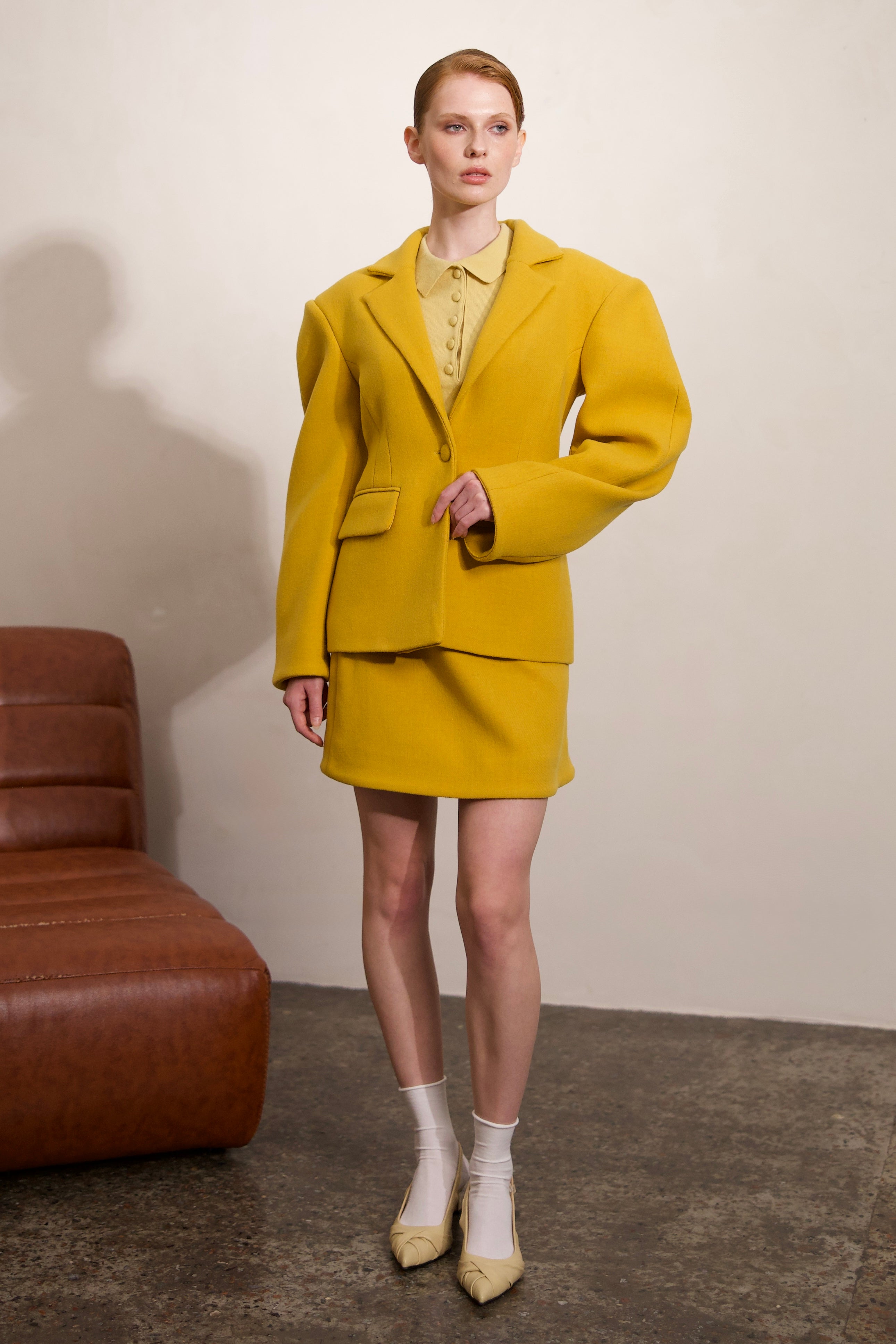 WOOL SKIRT WITH IMPECCABLE TAILORING