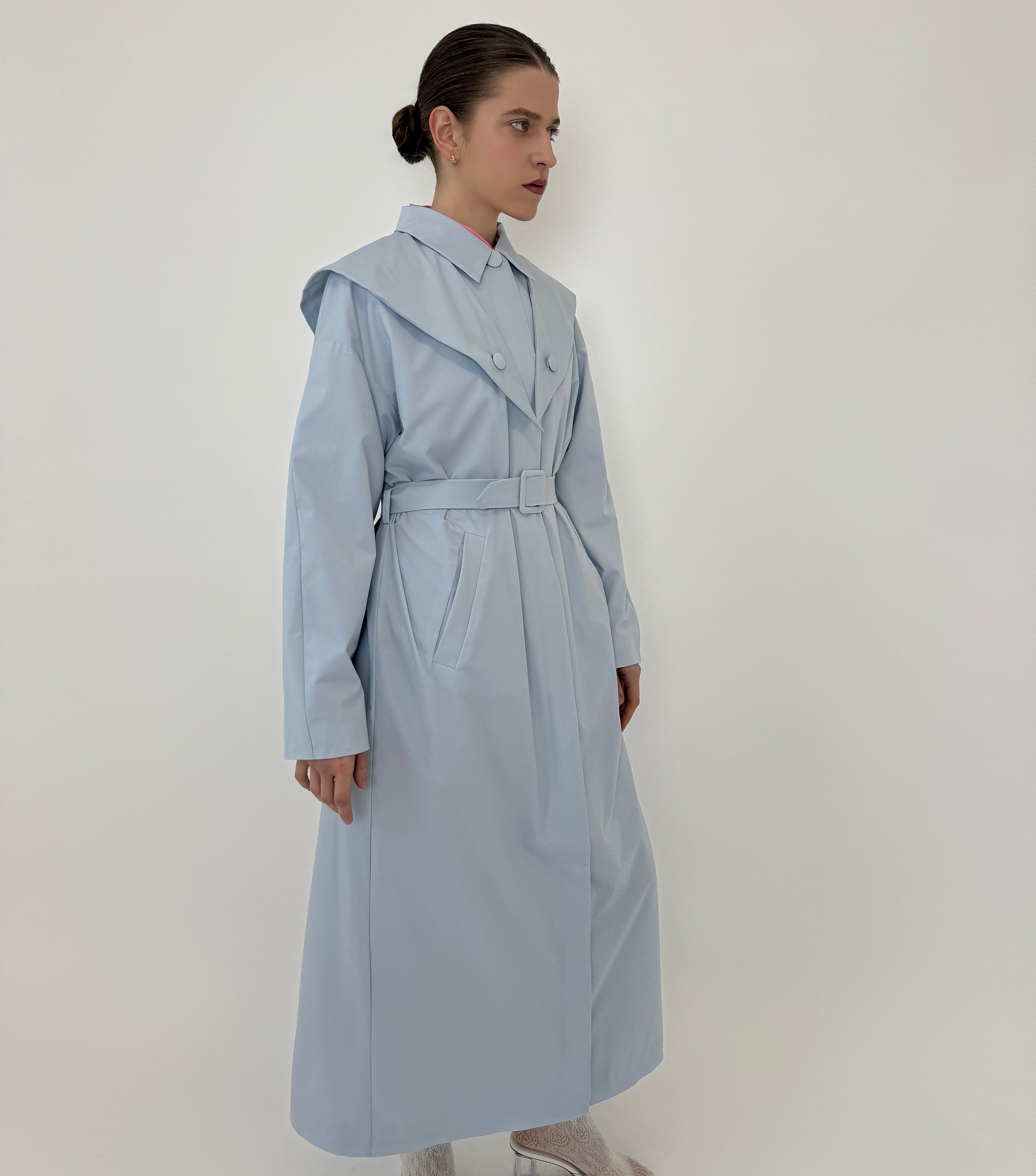 BLUE SWAN STORM SYSTEM TRENCH COAT