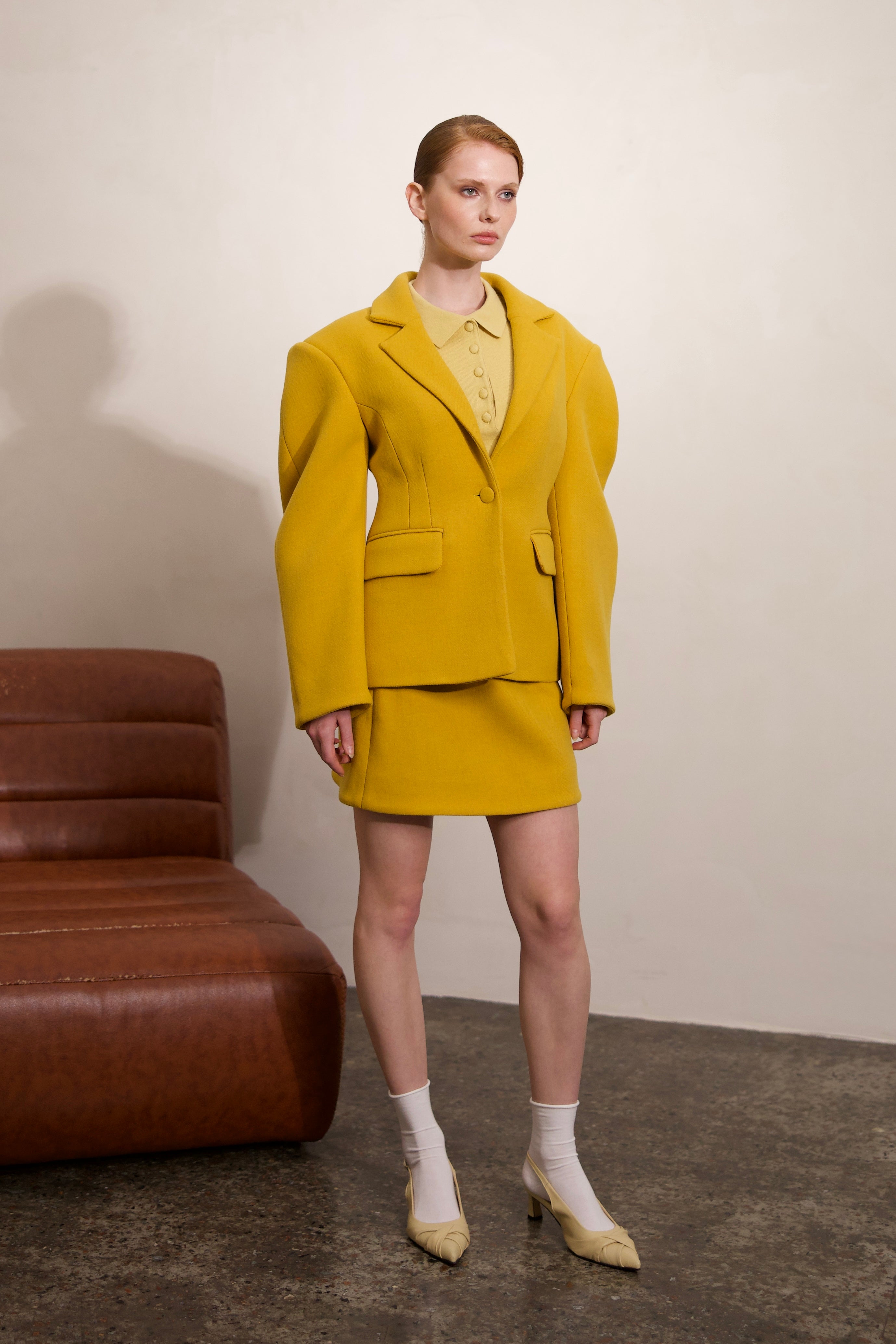 WOOL SKIRT WITH IMPECCABLE TAILORING