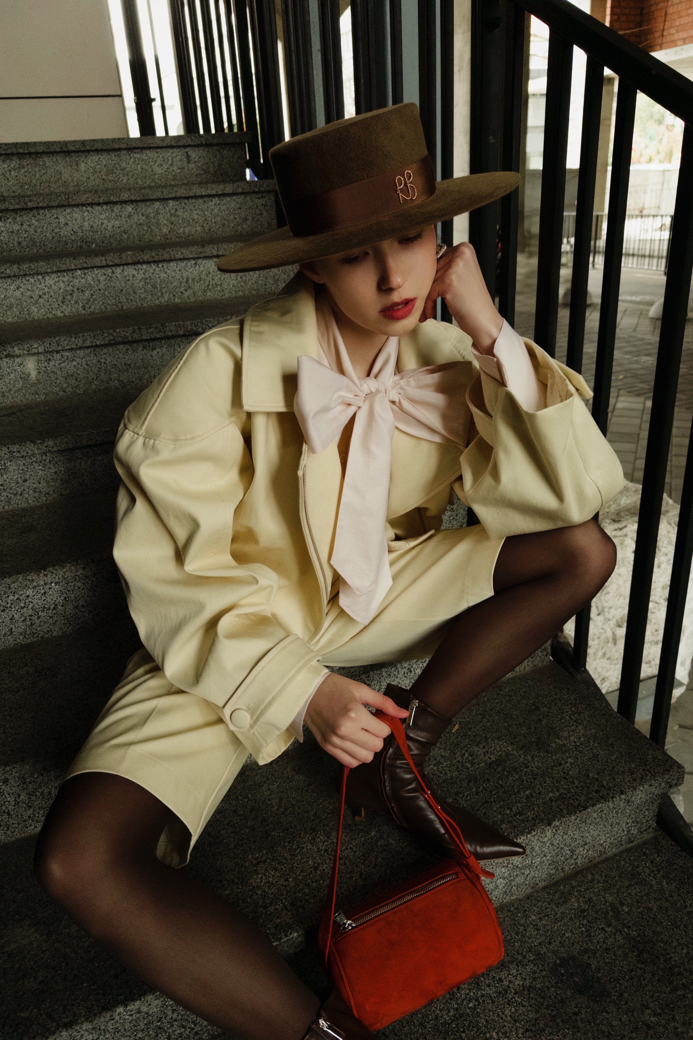 Bomber Jacket with Detachable Hood